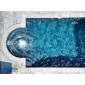Liner Piscina Elbtal 3D SOLID Lava